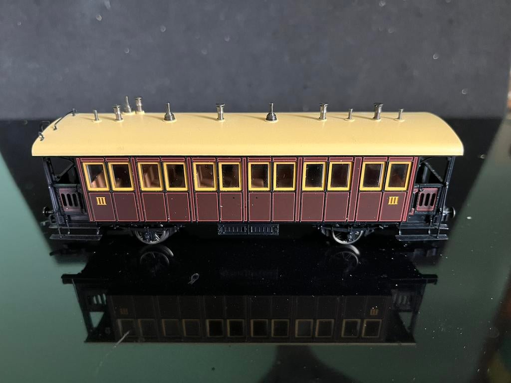 Gezocht! Rijtuig(en) Pfalzbahn, Hobby en Vrije tijd, Modeltreinen | H0, Gelijkstroom of Wisselstroom, Wagon, Zo goed als nieuw