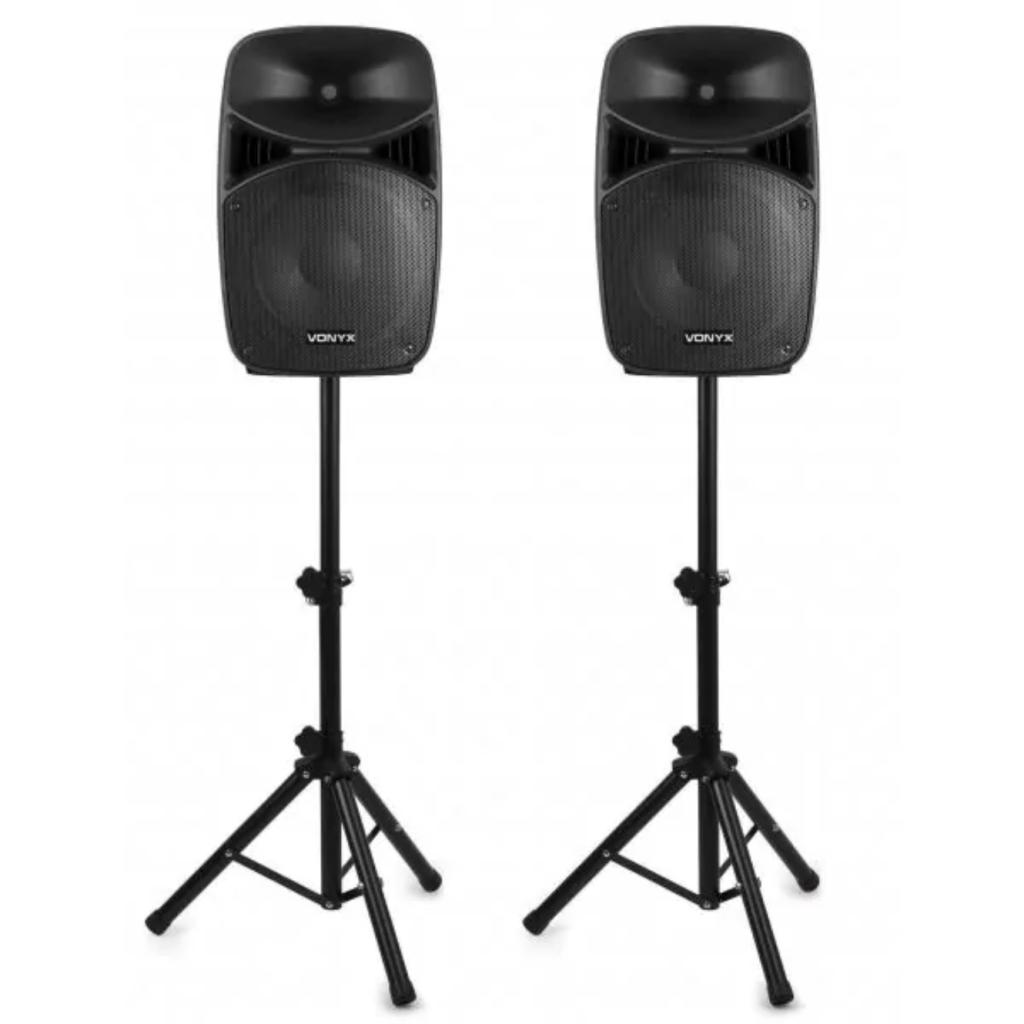 Fenton VPS122A Active Speakerset With Stands | Nieuw uit doo