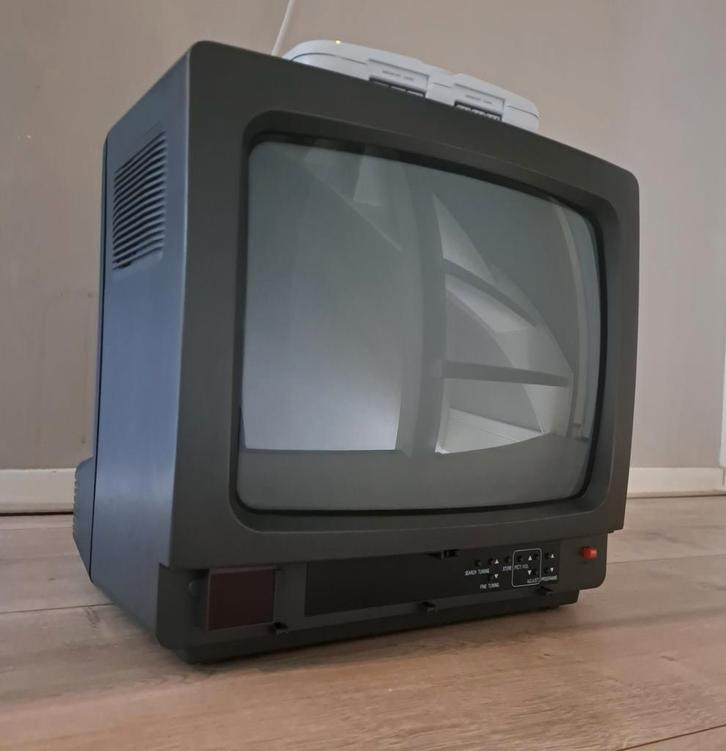 CRT CTV1407TX (Bijna nieuw!), Audio, Tv en Foto, Vintage Televisies, Zo goed als nieuw, Minder dan 40 cm, Overige merken, Ophalen of Verzenden