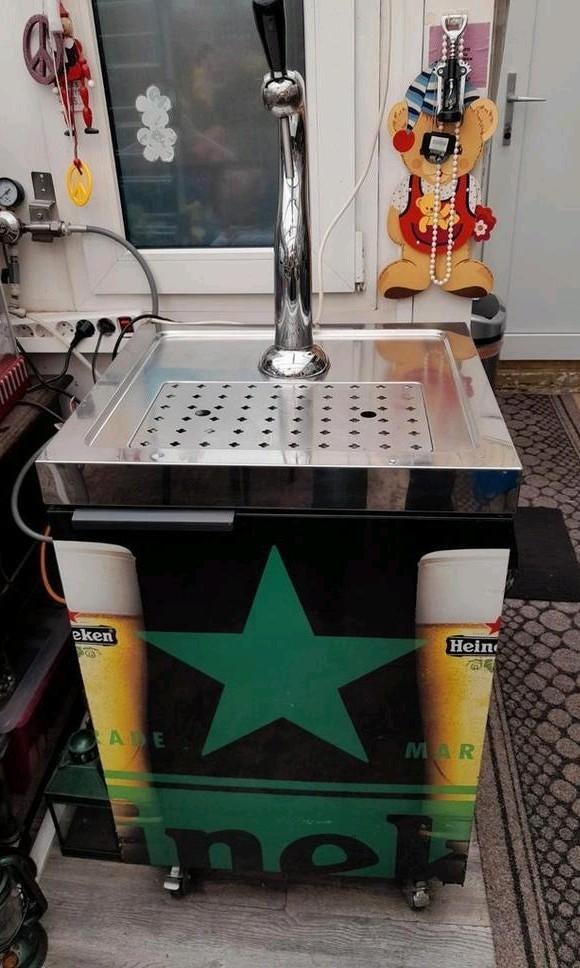 Mobiele biertap Heineken, Witgoed en Apparatuur, Thuistaps, Ophalen, Gebruikt, Overige merken