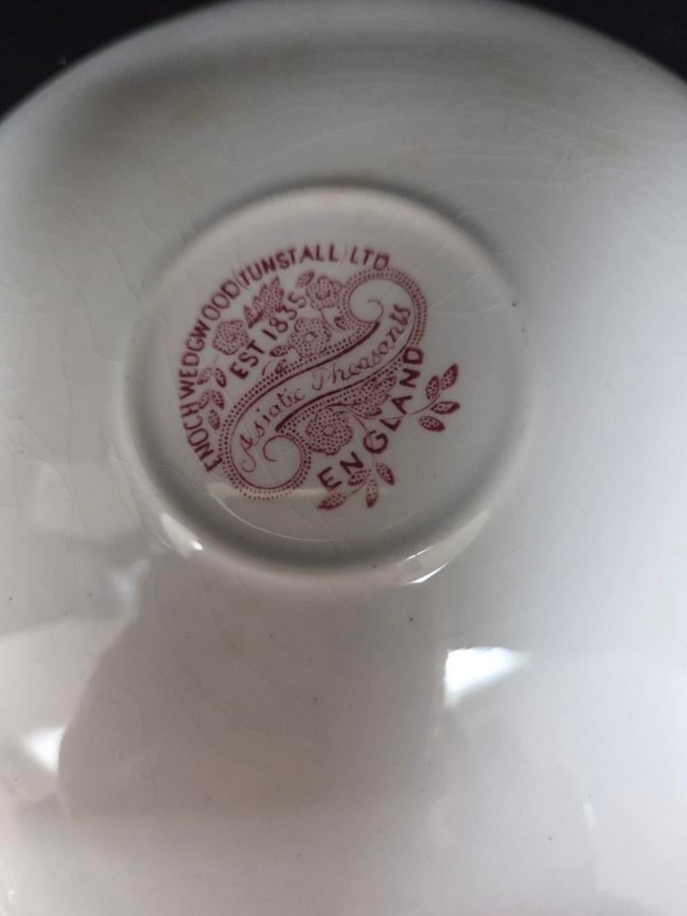 Twee servies items van Wedgwood Tunstall Ltd, Antiek en Kunst, Antiek | Servies los, Ophalen of Verzenden