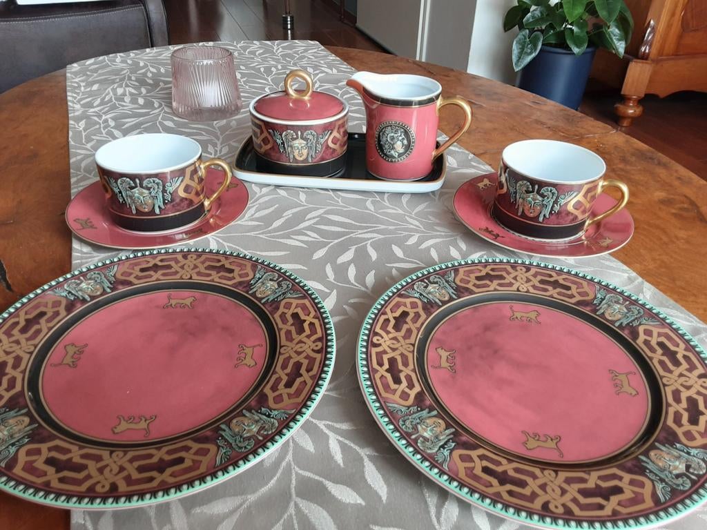 Prachtig ontbijtservies van Bierenbroodspot KAHLA Germany, Huis en Inrichting, Ophalen of Verzenden, Zo goed als nieuw, Overige stijlen