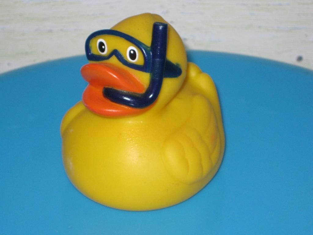 badeendje  met duikbril, Ophalen of Verzenden, Zo goed als nieuw