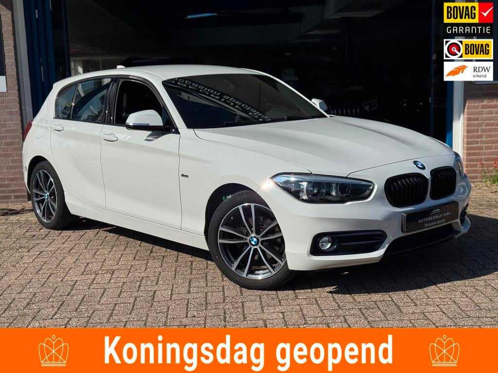 BMW 1-serie 116i Edition Sport Shadow 2018 NAVI CLIMA NAP!, Auto's, BMW, 1-Serie, Wit, Origineel Nederlands, 19 km/l