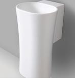 Azzurra hangende wastafel nieuw strak twv € 699,00 zuil, Nieuw, Minder dan 100 cm, Wasbak of Wastafel, 25 tot 50 cm