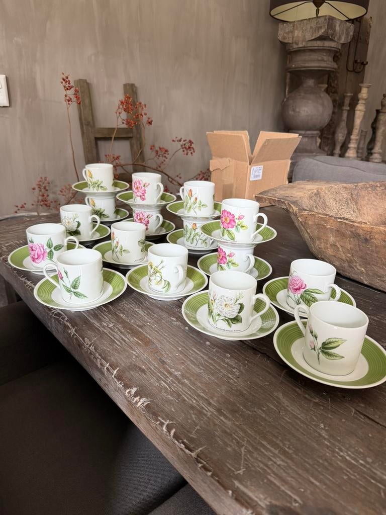 Hutschenreuther kopjes en schotels, Ophalen