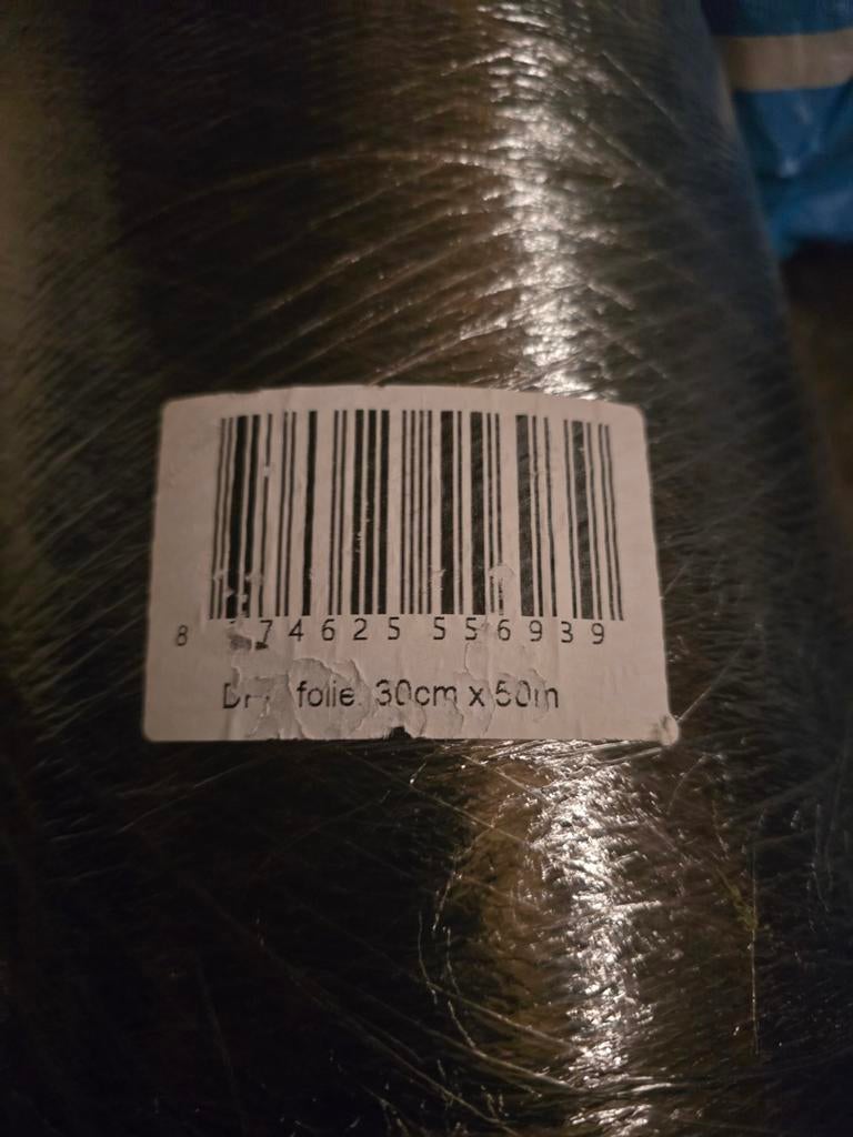 DPC Folie 30cm x 50m - Nieuw, Doe-het-zelf en Verbouw, Isolatie en Afdichting, Minder dan 4 cm, Nieuw, Ophalen of Verzenden, 15 m² of meer