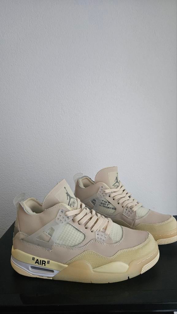 Air jordan 4 off white maat 41, Kleding | Heren, Schoenen, Overige kleuren, Sportschoenen, Nieuw, Ophalen of Verzenden