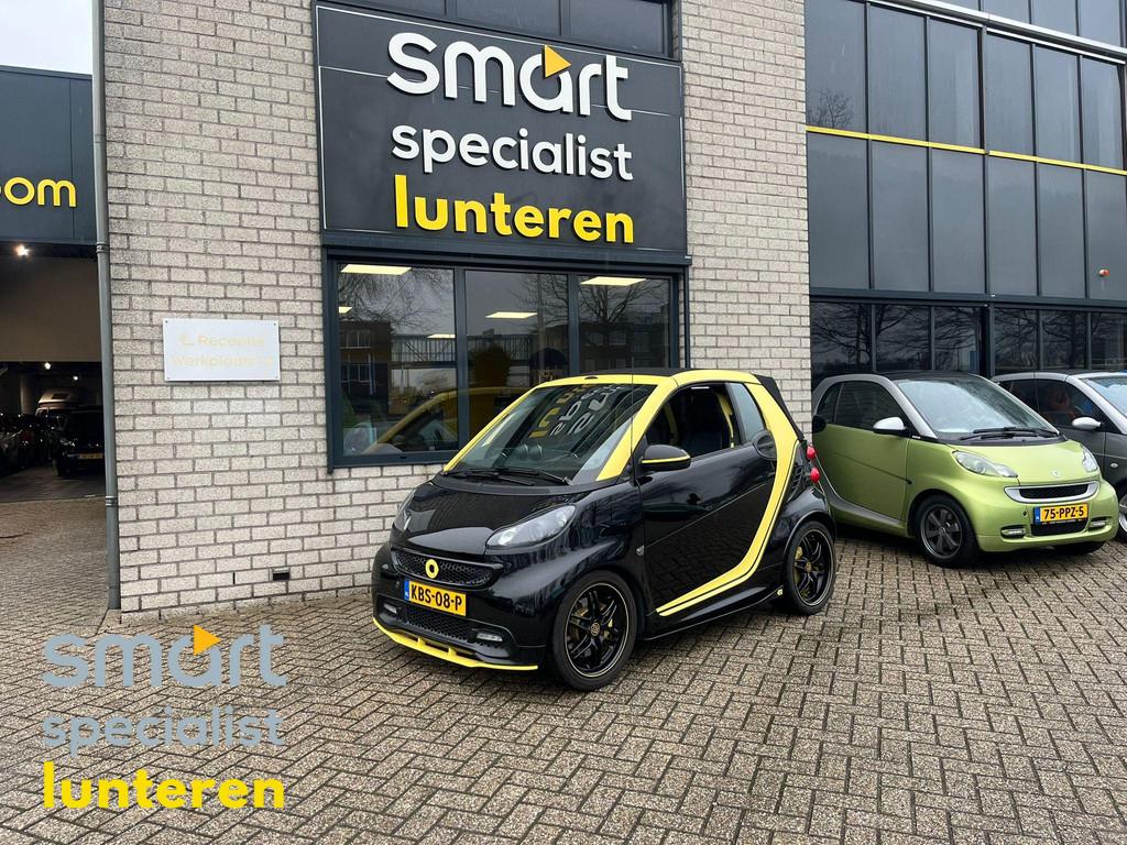 smart fortwo cabrio 1.0 BRABUS Moscot no 23/100, Auto's, Smart, Automaat, Euro 5, Achterwielaandrijving, Gebruikt