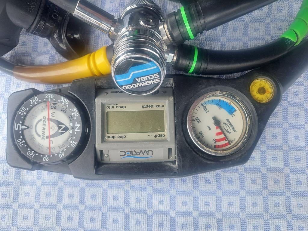 Sherwood automaten set met uwatec aladin., Watersport en Boten, Duiken, Ophalen of Verzenden