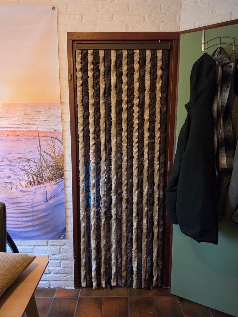 kattenstaart gordijnen, Ophalen