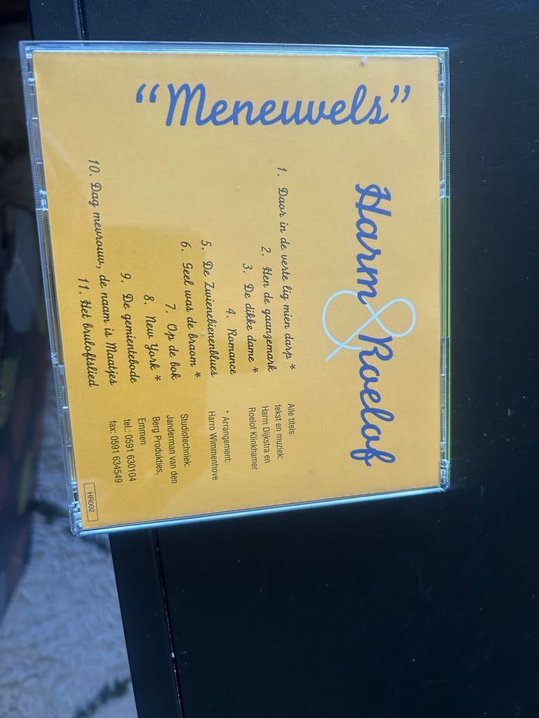 Harm & Roelof - Meneuvels CD gesigneerd, Ophalen of Verzenden, Zo goed als nieuw