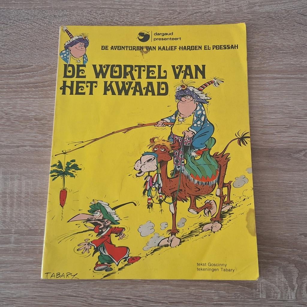 De Wortel van het Kwaad - Iznogoedh stripboek, Boeken, Eén stripboek, Ophalen of Verzenden, Gelezen, Goscinny, Tabary