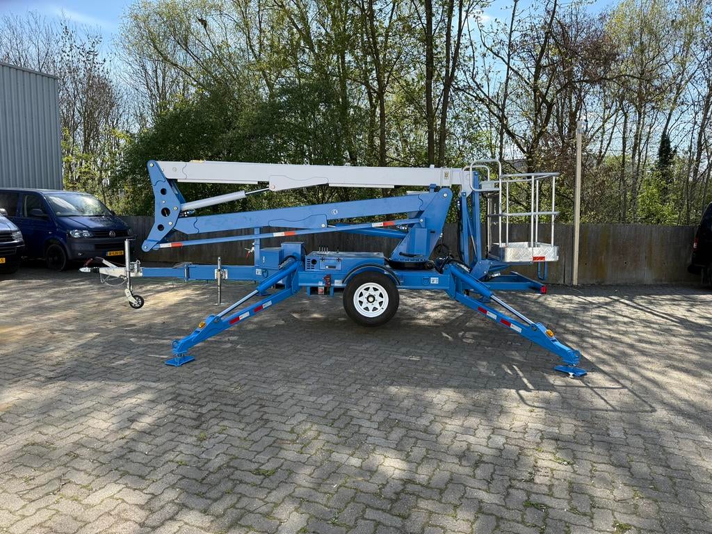 Aanhanger hoogwerker NIEUW 16M Hybride Benzine en Elekt, Ophalen