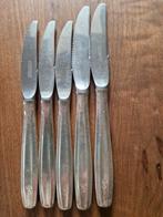 Tafelmessen met monogram verzilverd Gero 3x klein 2x groot, Ophalen of Verzenden