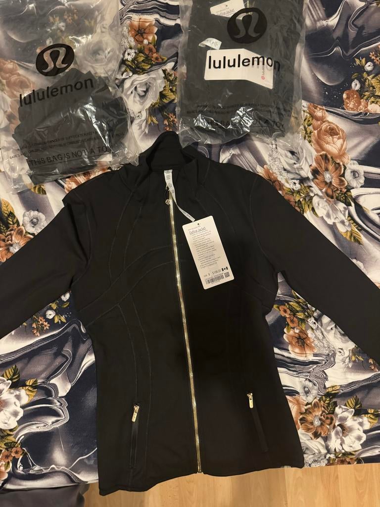 Lululemon Sportlegging / Outfit – Zwart (Maat S/M), Zwart, Nieuw, Ophalen of Verzenden, Fitness of Aerobics