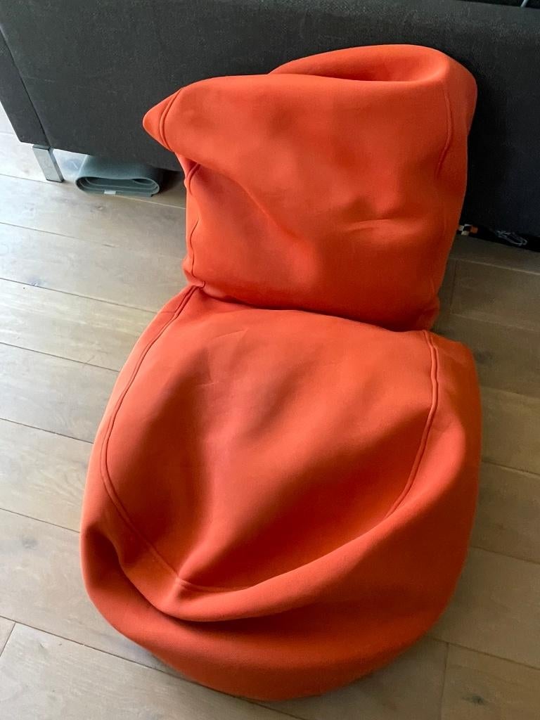 Zitzak oranje, Huis en Inrichting, Zitzakken, Ophalen, Gebruikt, Oranje, Zitzak