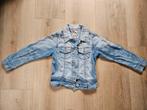 Vingino spijkerjas jas maat 8, Ophalen of Verzenden, Zo goed als nieuw, Meisje, Jas