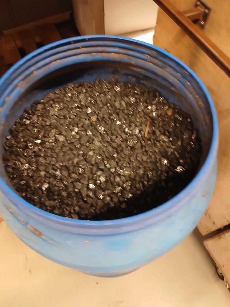 500 kg steenkool, Ophalen