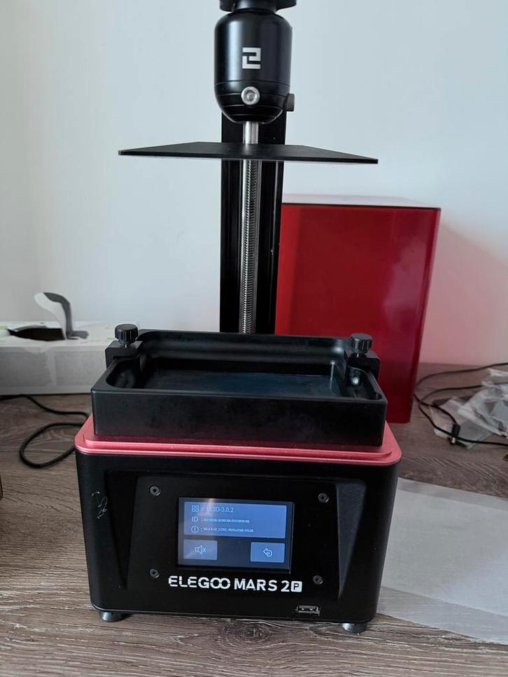 Elegoo Mars 2P 3D printer, Computers en Software, 3D Printers, Zo goed als nieuw, Ophalen of Verzenden