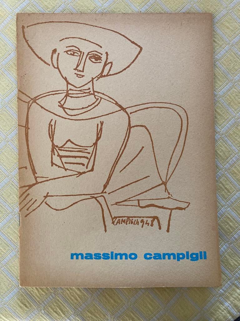 Massimo Campigli Stedelijk Museum 1955, Ophalen of Verzenden, Gelezen, Catalogus