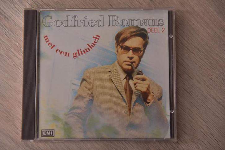 GODFRIED BOMANS -- MET EEN GLIMLACH DEEL 2, Cd's en Dvd's, Cd's | Nederlandstalig, Zo goed als nieuw, Overige genres, Boxset, Verzenden