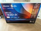 Hisense 55U72KQ 55 inch Mini-LED ULED 4K TV - Zo goed als ni, Overige merken, LED, 120 Hz, Ophalen of Verzenden