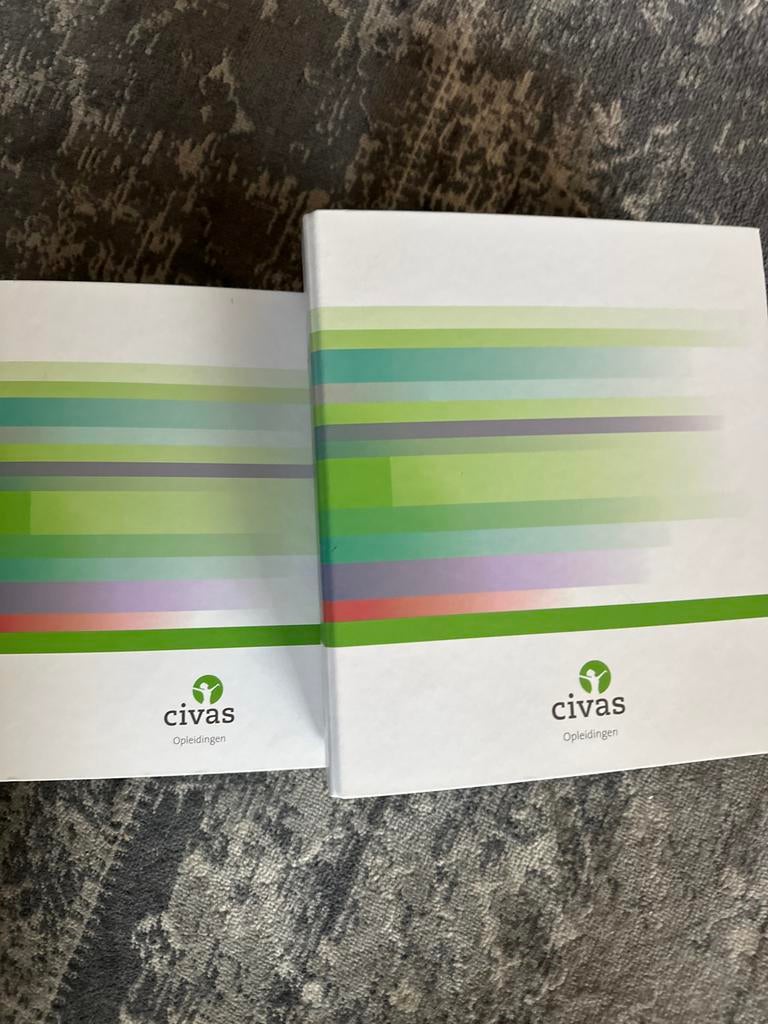 CIVAS Aandachtgerichte Therapie - Mindfulness (2 mappen), Zo goed als nieuw, Gamma, HBO, Ophalen of Verzenden