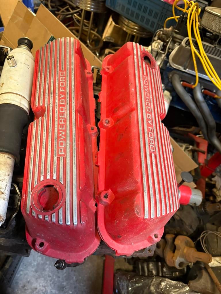 Aluminium klepdeksels ford v8 windsor, Ford, Ophalen of Verzenden, Ford, Gereviseerd