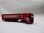 Mammoet DAF XF Ferry Transport Huifoplegger, Hobby en Vrije tijd, Modelauto's | 1:87, Ophalen of Verzenden, Nieuw, Bus of Vrachtwagen