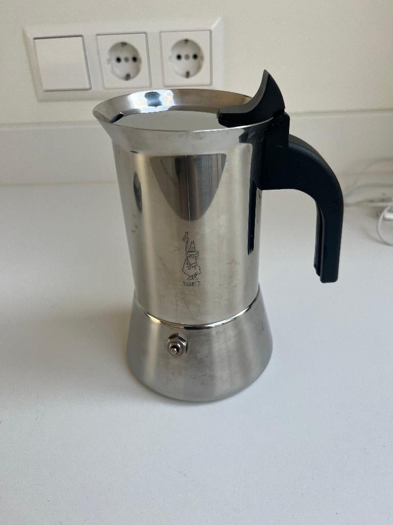 Bialetti Percolator Venus - 4 kops - Inductiegeschikt, Witgoed en Apparatuur, Koffiezetapparaten, Gebruikt, Gemalen koffie, Espresso apparaat