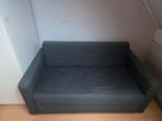 Slaapbank, Ophalen, Gebruikt, Blauw, Tweepersoons