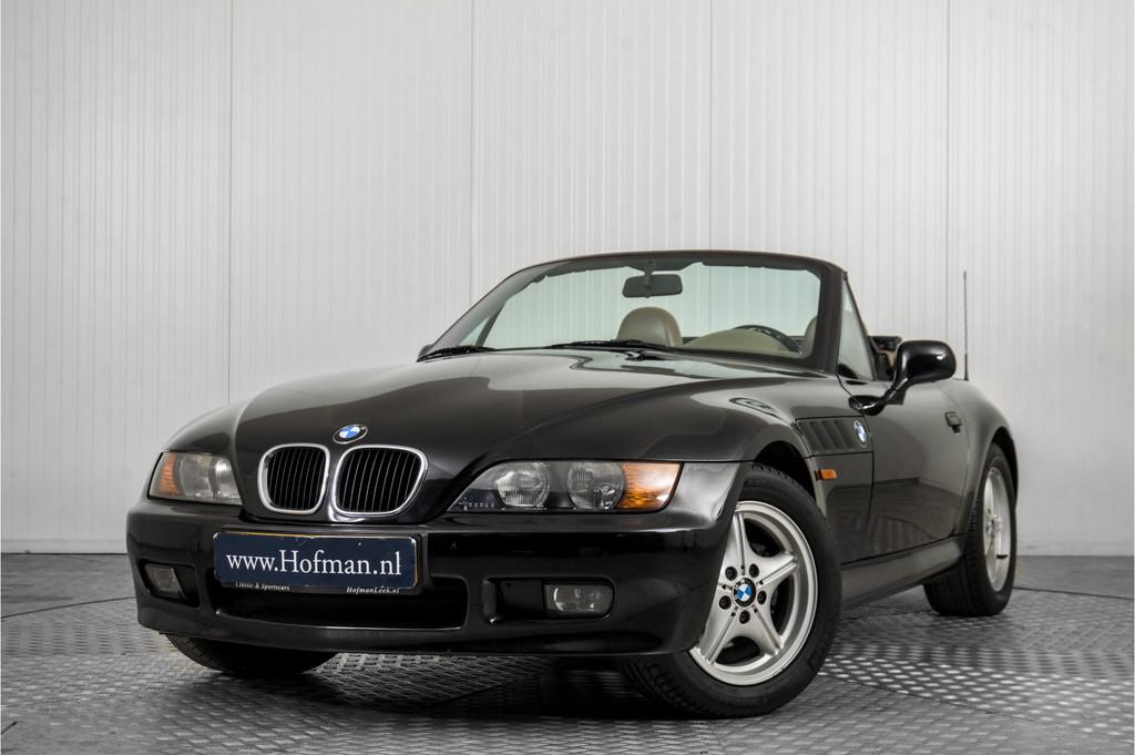 BMW Z3 Roadster 1.9 (bj 1996, automaat), Achterwielaandrijving, Gebruikt, Cabriolet, Zwart