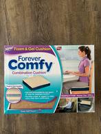 Forever Comfy Foam & Gel Kussen voor Stoel/Auto, Huis en Inrichting, Stoelen, Blauw, Ophalen of Verzenden, Zo goed als nieuw, Eén