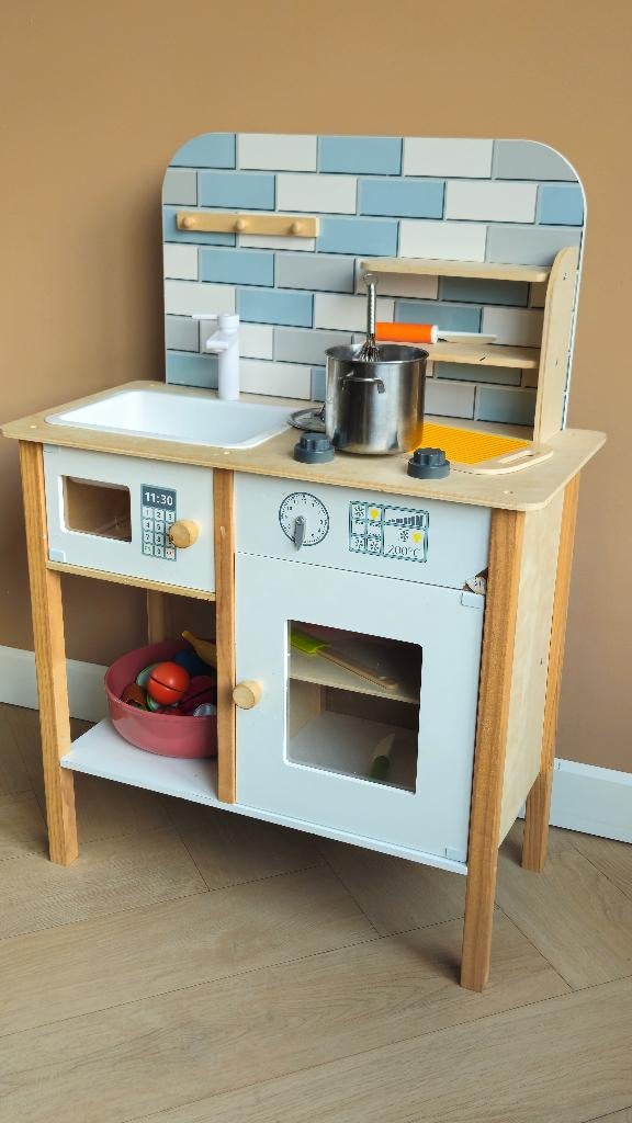 Keuken speelgoed, Ophalen, Gebruikt, Hout, Speelkeuken