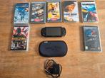 PSP 1000 met 8 games, oplader en hoesje, 1 speler, Ophalen, Gebruikt, Overige genres