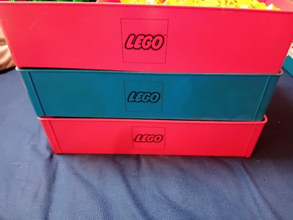 Lego Vintage opbergbakken., Ophalen of Verzenden, Gebruikt, Lego