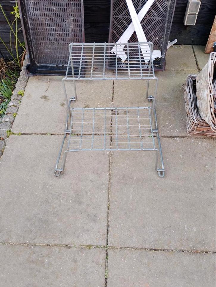 Gegalvaniseerde Opstap Caravan/Camper - 2 Treden (20/40cm), Caravans en Kamperen, Caravan accessoires, Ophalen