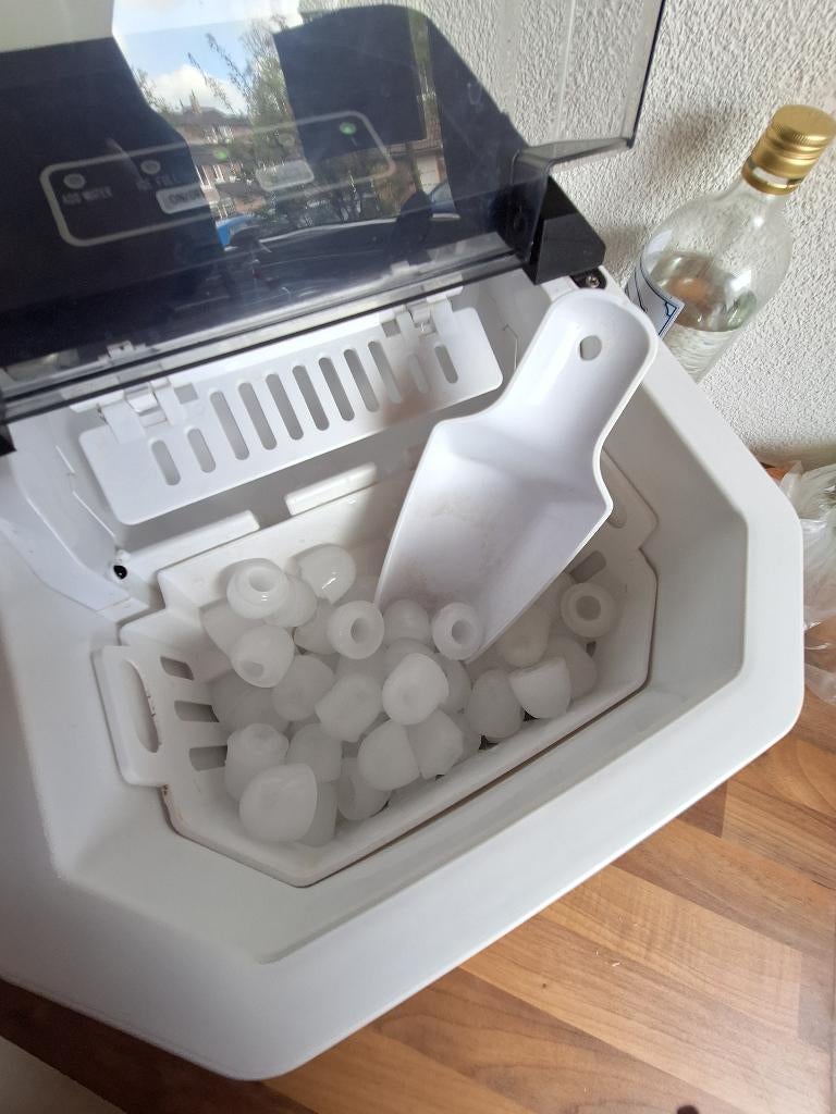 IJsblokjesmaker, Ophalen, Gebruikt