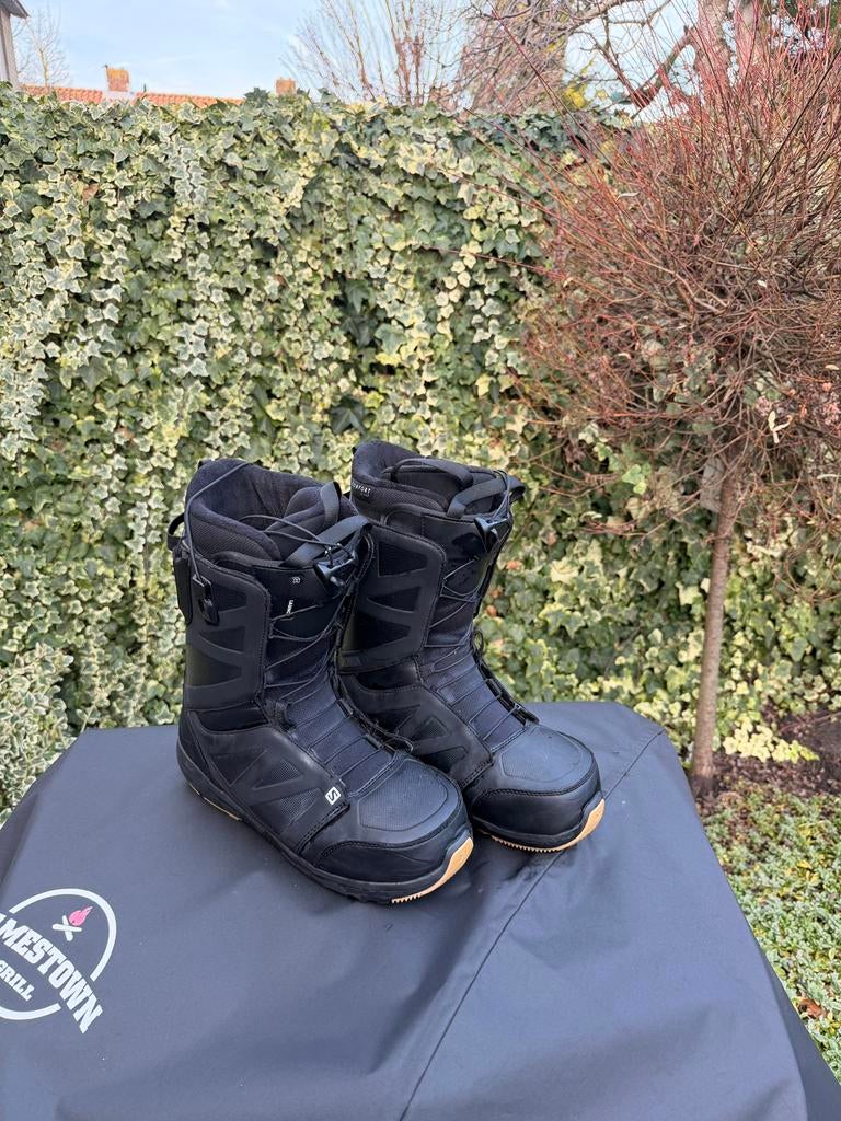 Salomon snowboard boots maat 44, Sport en Fitness, Snowboarden, Ophalen of Verzenden, Zo goed als nieuw, Schoenen