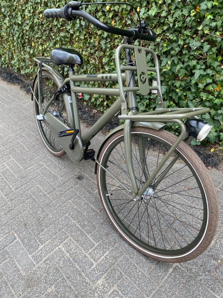 Cortina u4 26 inch 3 versnelling matt groen, Ophalen, Zo goed als nieuw, 26 inch of meer, Versnellingen