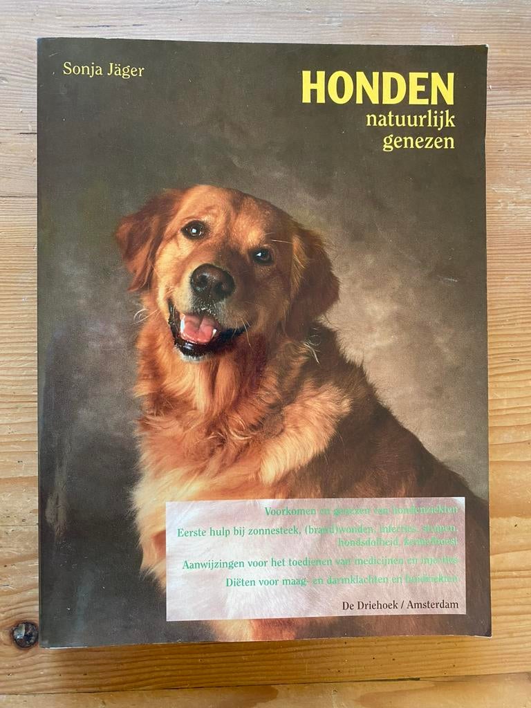 Honden natuurlijk genezen - S Jäger, Boeken, Ophalen of Verzenden, Honden