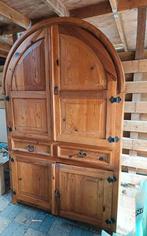 Mexicaanse grenen kast, Ophalen, Gebruikt, Minder dan 150 cm, 150 tot 200 cm