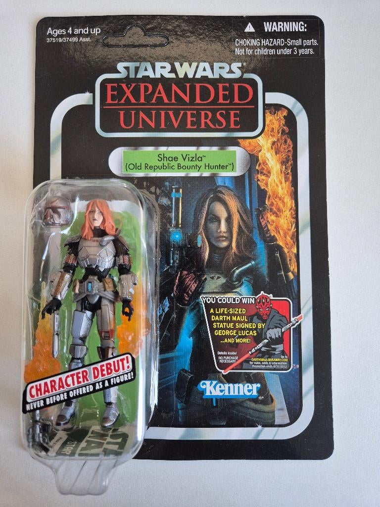 Star Wars Vintage Collection VC101 Shae Vizla 2012 unpunched, Verzamelen, Star Wars, Ophalen of Verzenden, Nieuw, Actiefiguurtje