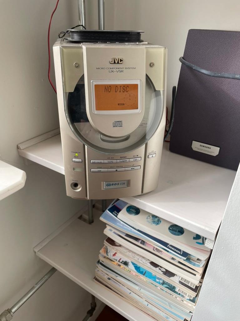 cd cassette recorder, Ophalen, Gebruikt