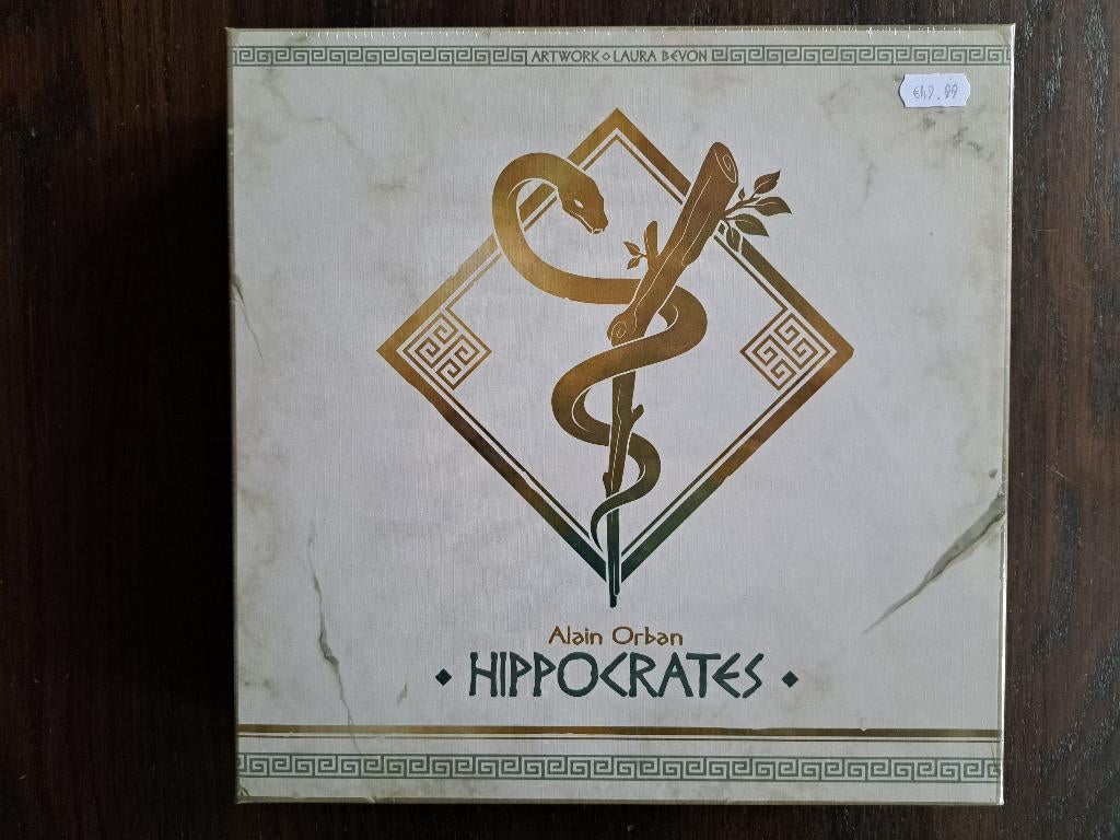 Hippocrates + gratisMedicalMysteries e/o B&BVolliefdekwartet, Ophalen of Verzenden, Nieuw, Game Brewer