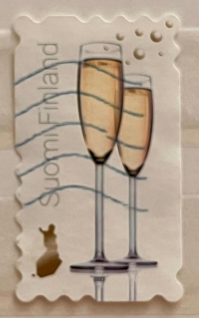 Postzegel Finland 2021 Gelukswensen, Verzenden, Finland, Gestempeld