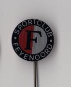 Voetbal Feyenoord Rotterdam logo speldje, Gebruikt, Niet vindbaar, Niet vindbaar, Speldje of Pin