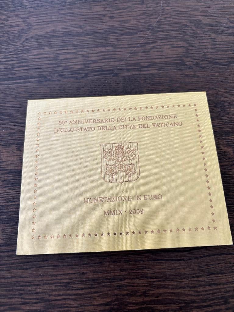 vaticaan jaarset 2009, Postzegels en Munten, Munten | Europa | Euromunten, Verzenden, Vaticaanstad, Overige waardes, Setje