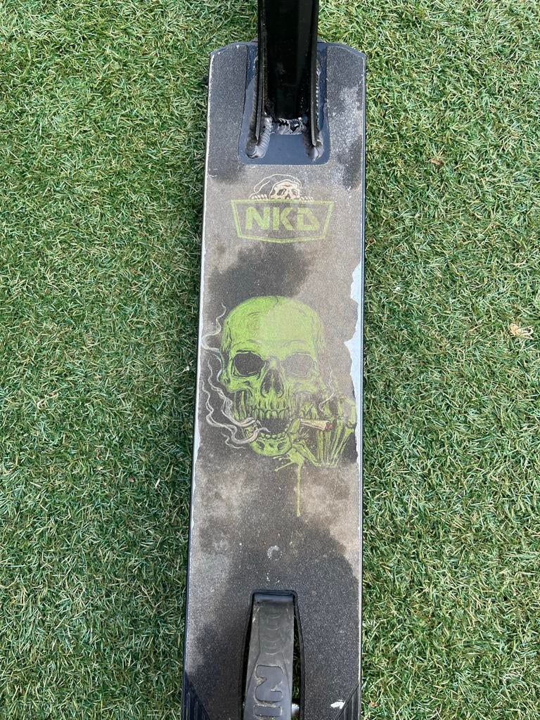 NKD Stuntstep met uniek doodshoofd design, Ophalen, Gebruikt, Overige typen